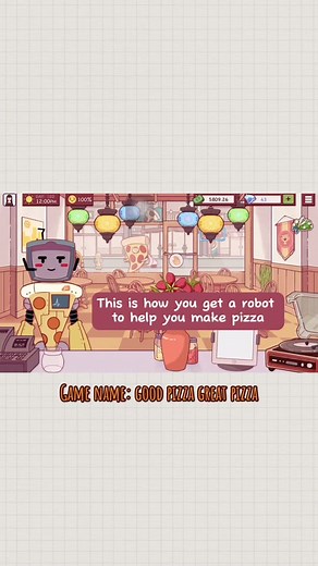 Use Megabyte for all dressed pizza order 😌 #goodpizzagreatpizza #gpgp #pizzagame #cookinggame #megabyte #robot #robotpizza #cookingcompetition #goodpizzagame #cozygame #gitapizza