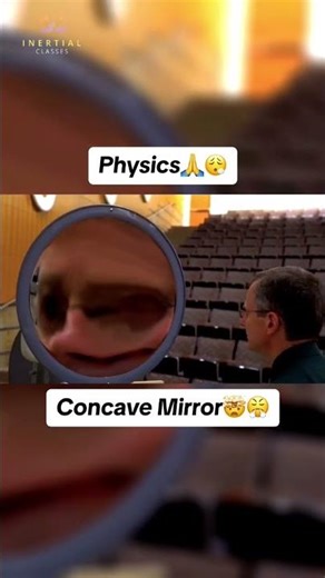Image formation by concave mirror /Demonstration. #light #physics #shorts