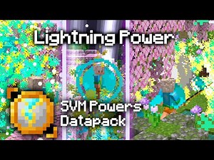 Lightning Power Data Pack Showcase - Minecraft 1.20