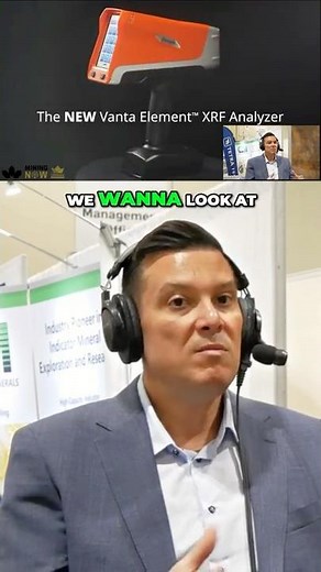 Real-Time Ore Analysis with EVIDENT Scientific Vanta Max XRF