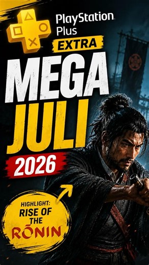 PS Plus Extra July 2026 is INSANE! 😳 Rise of the Ronin for FREE!