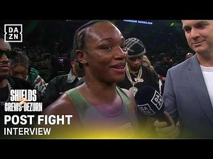 Claressa Shields REACTS After Win and Wants Shadasia Green NEXT! | Post Fight Interview