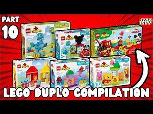 LEGO DUPLO Compilation Part 10 (unboxing & building)