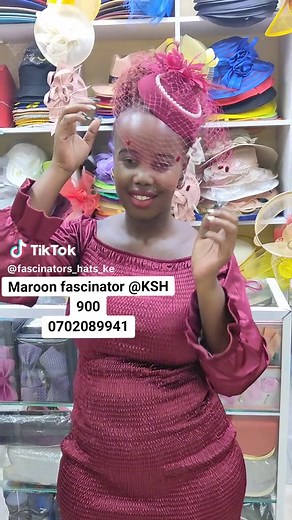 Fascinators_ hats_Ke on TikTok