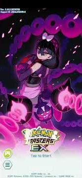 Pokémon Masters EX (Ver 2.64) - Title Screen / Main Menu with Music #pokemonmasters