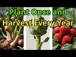 12 Easy Edible Perennials – Plant Once and Harvest Every Year