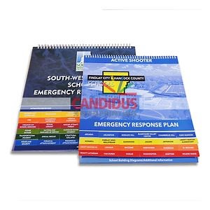 [Hot Item] Wire-O Bound Spiral Bound Booklet Printing Booklet with Tabs