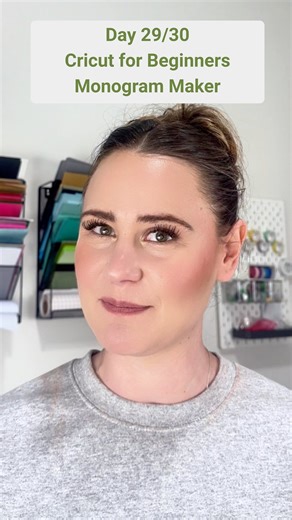 Kelsey S. | Dinosaur Mama | Cricut & Silhouette Craft Tutorials on Instagram: "Want to make a monogram with your Cricut without paying for Cricut Access? 👀✨ Today is Day 29 of my Cricut Mastering Series, and I’m showing you two ways to create monograms — the paid way and the free way! 🖥️ Cricut’s Monogram Tool (Desktop only) — quick but needs Access 🎨 MakeMonogram.com — free, easy, and tons of options! If you want to learn how to use your Cricut without a subscription, make sure to follow alo