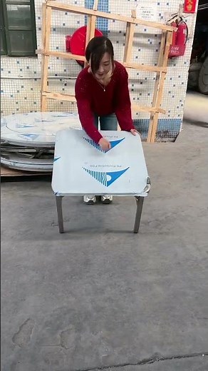 Amazing Rotating Table Design – Stainless Steel Factory Skills!