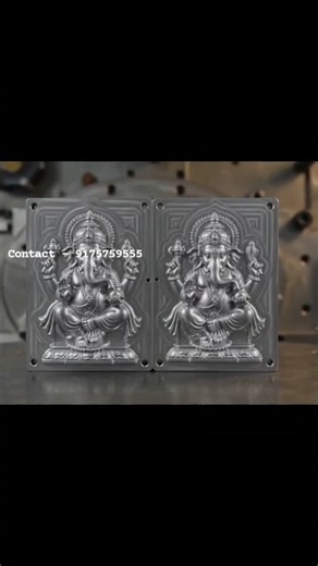 Ganesh Die For Silver Article Work #silver #embossing #copper