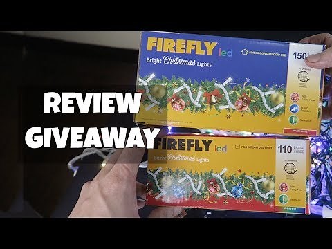 Firefly LED Christmas Lights