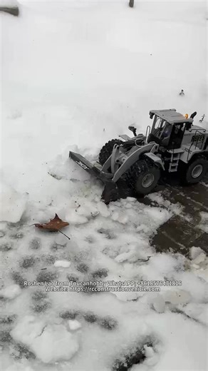 3.4K views · 42 reactions | New snow play! XDRC 1/14 WA470 Hydraulic Loader: "Snow Engineer" — hydraulic drive for precise snow shoveling, no slip, Unlock winter-exclusive fun! ⛄#remotecontrol #toucanhobby #scalemodel #originalcontent #rchobby #creativeengineering #creativefilm #RCmodel #model #custom #RCAddicts #customization #rc #controller #toucan #electric #rcloader #machine | Toucan RC Hobby | Facebook