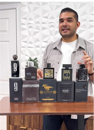 Set de perfumes árabes intensos y elegantes. #arabperfumes #luxuryscent #fragranceset #TikTokShopCreatorPicks