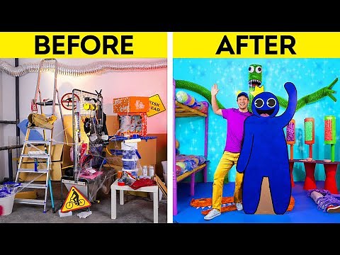 FANTASTIC ROOM TRANSFORMATION 🌈😻 Room Makeover Ideas For Parents