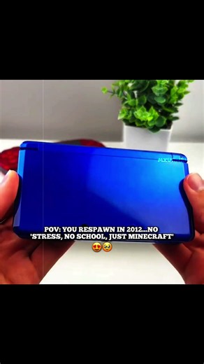 POV YOU RESPAWN IN 2012… NO STRESS, NO SCHOOL, JUST MINECRAFT #minecraft