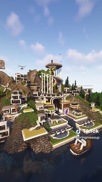 Modern Minecraft Village Designs and Ideas