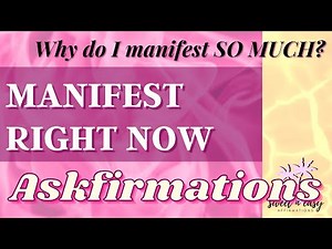 MANIFEST with ASKFIRMATIONS - Manifest What You Desire NOW!