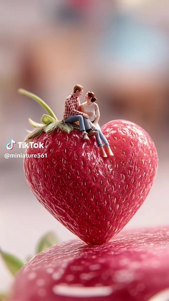 ミニチュアの世界 #miniature #cute #love #ai #aiart