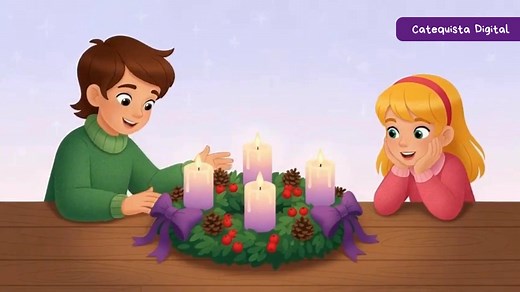 ¿Sabes qué es el Adviento? Es el tiempo más hermoso para preparar el corazón… porque Jesús está por llegar. 💜🕯️ Cada vela, cada gesto de amor y cada oración nos acerca a la luz que transforma el mundo. 🌟 👉 Mira este video especial para niños y descubre la historia, el significado y la alegría del Adviento. ¡Perfecto para catequesis y familias! 🙌💫 #Adviento #Catequesis #Navidad #JesúsViene #FeEnFamilia | Catequista Digital