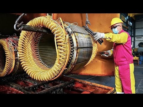 Inside an EV Motor Factory: How Electric Motors Are Made — From Copper Winding to Road-Ready