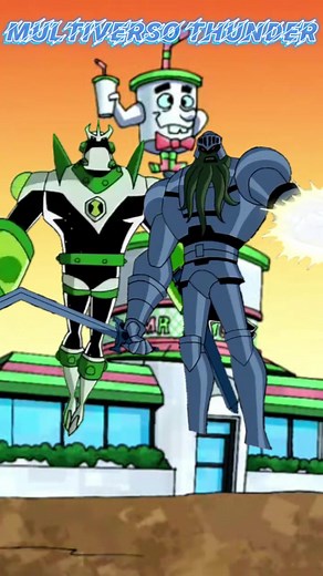 Ben 10 Omniverse: Atômico X VS Vilgax Battle