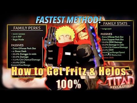 Fritz & Helos EVERY Time? 100% Mythical Family Guide – AOT Revolution