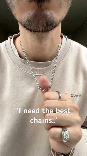 The best chains in men’s jewelry (necklaces and bracelets)
