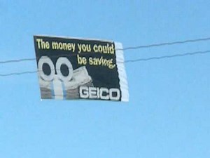 Geico Plane Advertisement