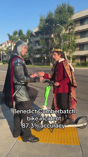 Historically accurate fs #benedictcumberbatch #parody #fyp @reallifeguyz