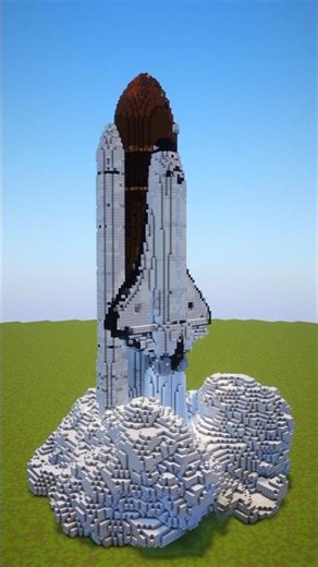 Space Shuttle🚀 | Minecraft #minecraft #minecraftbeauty #minecraftbuilding #minecraftrealistic