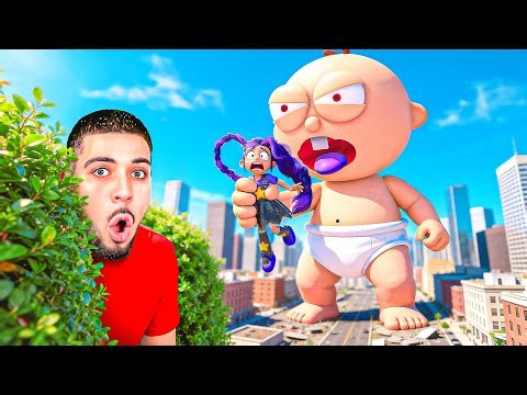 A GIANT BABY ATE LILY LOVE BRAIDS on ROBLOX!