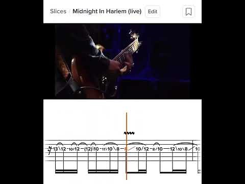 Derek Trucks - Midnight In Harlem (live) - incredible slide guitar solo with tabs