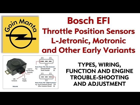 Guide to Bosch L-Jetronic EFI Throttle Position Switches ( TPS ) - Adjustment & Troubleshooting