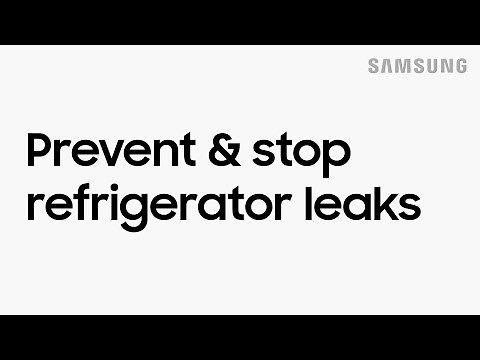 How to prevent and stop water leaks from your refrigerator | Samsung US
