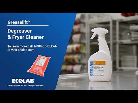Ecolab Greaselift™ Degreaser & Fryer Cleaner