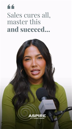ASPIRE WITH EMMA GREDE on Instagram: "If you can’t sell, nothing else matters. @MCuban is clear: sales isn’t just one part of the business,it is the business. Revenue creates leverage. Leverage creates freedom. And without cash flow, even the best ideas don’t last long enough to matter. Selling isn’t optional. It’s survival. ⚡ Sales create oxygen 📊 Cash flow creates control 🎯 Everything else is secondary Sales. Revenue. Leverage. Comment 2025 and we’ll send you the full episode. Watch Aspire w