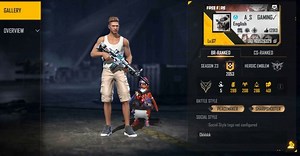 What’s the Free Fire ID of A_S Gaming? In-game stats, real name, and YouTube earnings revealed