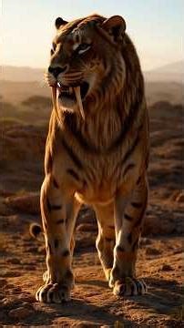 HỔ RĂNG KIẾM (SMILODON) | SÁT THỦ THỜI CỔ ĐẠI | VÌ SAO TUYỆT CHỦNG?