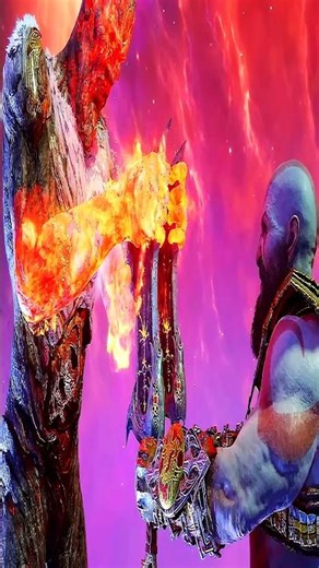 Kratos Meets Surtr To Creat Ragnarok - God of War: Ragnarök