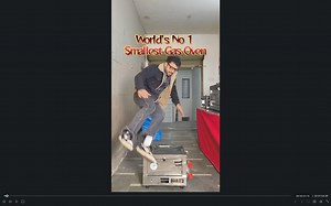 World's No 1 Smallest Gas Oven | TTTEA