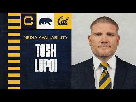 Cal Football: Travers Family Head Football Coach Tosh Lupoi Media Availability (3.17.2026)