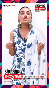 867K views · 10K reactions | Elevate your wardrobe with Get The Look on Shopping Showtime! Stay tuned for jaw-dropping steals, massive discounts, and envy-inducing giveaways on amazing products that'll transform your look! Join us on Amazon Live and get ready to own the spotlight! @divyanshi_mishra3 #GetTheLook #ShoppingShowtime #Fashion #wardrobeupgradeclothing | Amazon India | Facebook