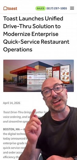 Toast Just Built a Drive-Thru System That Changes Everything for Restaurant Operators
