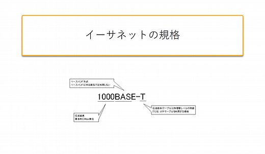 イーサネットの規格 | ネットワークのおべんきょしませんか？