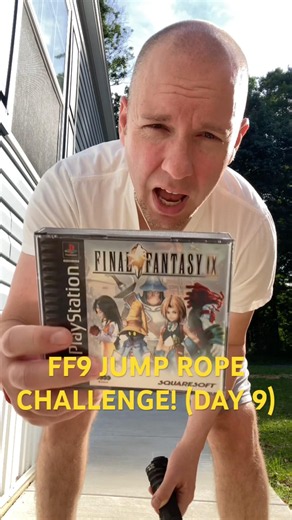 FF9 JUMP ROPE CHALLENGE! (DAY 9) #finalfantasy #ff9 #jumprope #challenge #consciousplanet #savesoil