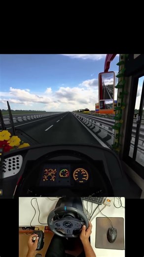 Euro Truck Simulator PXN V9 Test Drive – Real Force Feedback Feeling