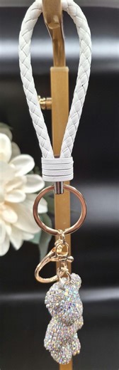 Creative Cool Diamond Bear Design Pendant Keychain Key-chains Keyrings - Etsy