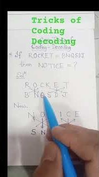 # Maths.Coding Decoding Made Easy , like SSC, Banking, Railways, ADRE & other aptitude #education