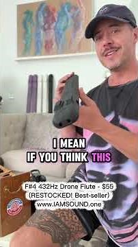 How to Flutter on your F#4 432hz Drone Flute I AM SOUND #Flutorial