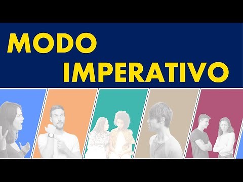 VERBO - MODO IMPERATIVO